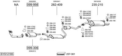 BOSAL SYS12185