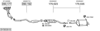 BOSAL SYS03515