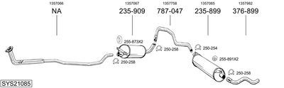 BOSAL SYS21085