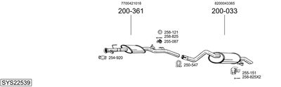 BOSAL SYS22539