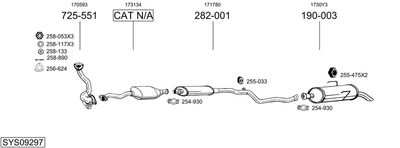 BOSAL SYS09297