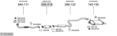 BOSAL SYS03929