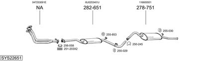 BOSAL SYS22651