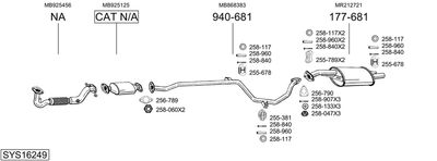 BOSAL SYS16249
