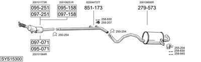 BOSAL SYS15300