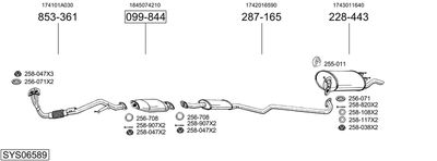 BOSAL SYS06589