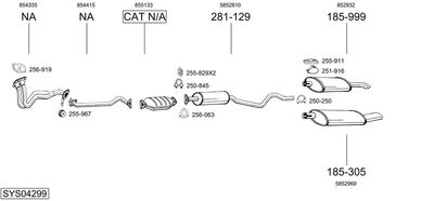 BOSAL SYS04299