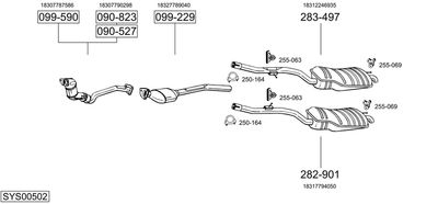 BOSAL SYS00502
