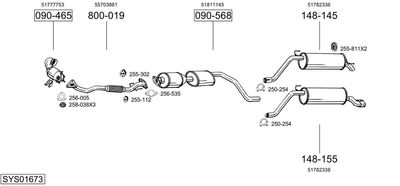 BOSAL SYS01673