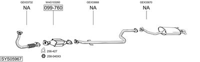 BOSAL SYS05967
