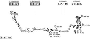 BOSAL SYS11496