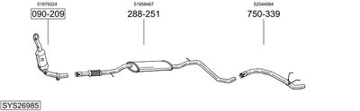 BOSAL SYS26985