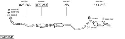 BOSAL SYS16841