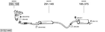 BOSAL SYS21440