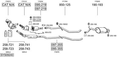 BOSAL SYS09240