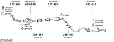 BOSAL SYS06096