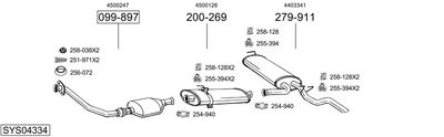 BOSAL SYS04334 BOSAL SYS04334