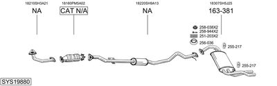 BOSAL SYS19880