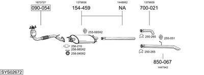 BOSAL SYS02672