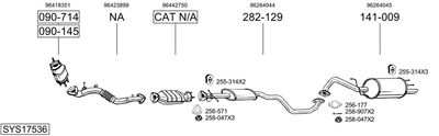 BOSAL SYS17536