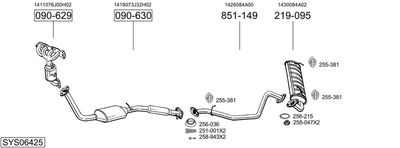 BOSAL SYS06425