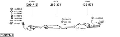 BOSAL SYS17441