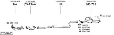 BOSAL SYS02885