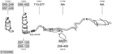 BOSAL SYS00988