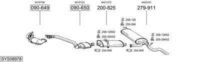 BOSAL SYS08978