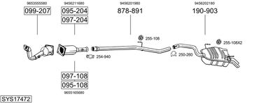 BOSAL SYS17472