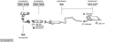 BOSAL SYS02875
