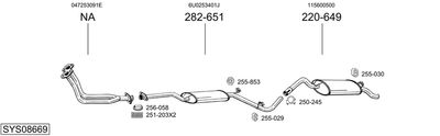 BOSAL SYS08669