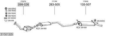 BOSAL SYS01329