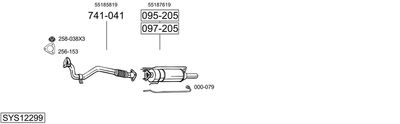 BOSAL SYS12299