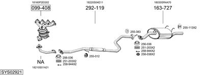 BOSAL SYS02921