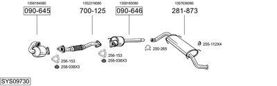 BOSAL SYS09730