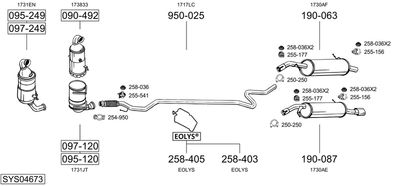 BOSAL SYS04673