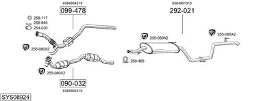 BOSAL SYS08924