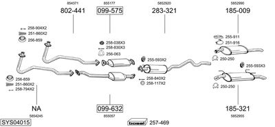 BOSAL SYS04015