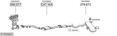 BOSAL SYS00603