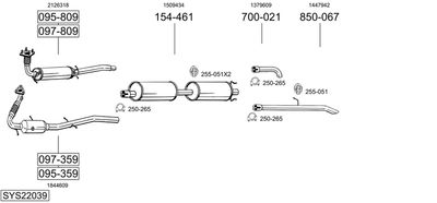 BOSAL SYS22039