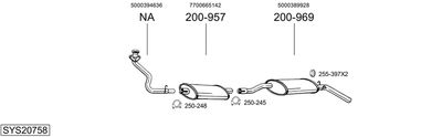 BOSAL SYS20758