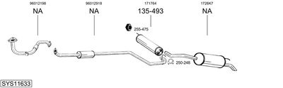 BOSAL SYS11633