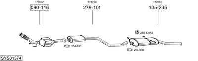 BOSAL SYS01374