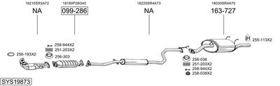 BOSAL SYS19873