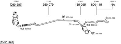 BOSAL SYS01162