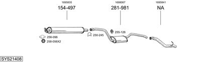 BOSAL SYS21408 BOSAL SYS21408