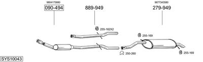 BOSAL SYS10043
