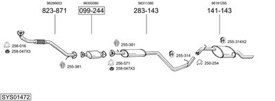 BOSAL SYS01472