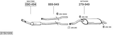BOSAL SYS01009